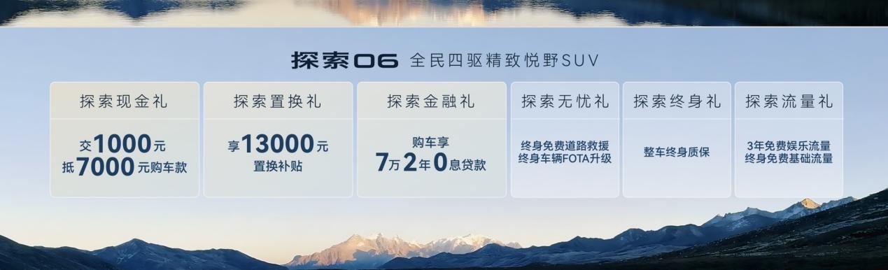 国庆自驾出游最佳座驾探索06，购车即享13000元置换补贴！第8张